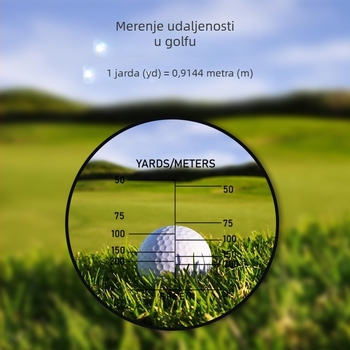 12x ciljnik s križnim mjeračem udaljenosti, taktički visoko precizan snajperski monokular