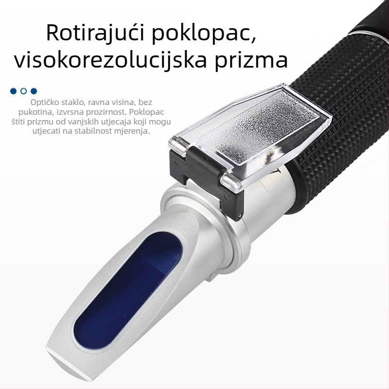 Ručni refraktometar 0-32 Brix, prenosiv za mjerenje sadržaja šećera u hrani i pićima, Xing wei qiang