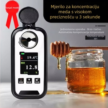 DR301 Refraktometar za med sa digitalnim zaslonom i mjerenjem vlage