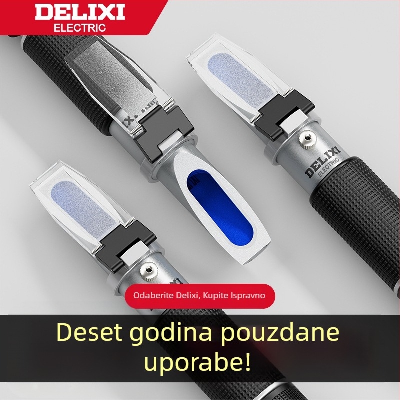 Delixi Electric Ručni refraktometar za slanost, visoke preciznosti mjerni instrument za gustoću morske vode