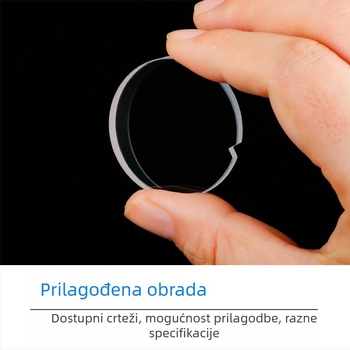 klinasto ogledalo, visoko precizan optični instrument, kvarcna prizma leća visoke propusnosti, prilagođeni visoki indeks loma