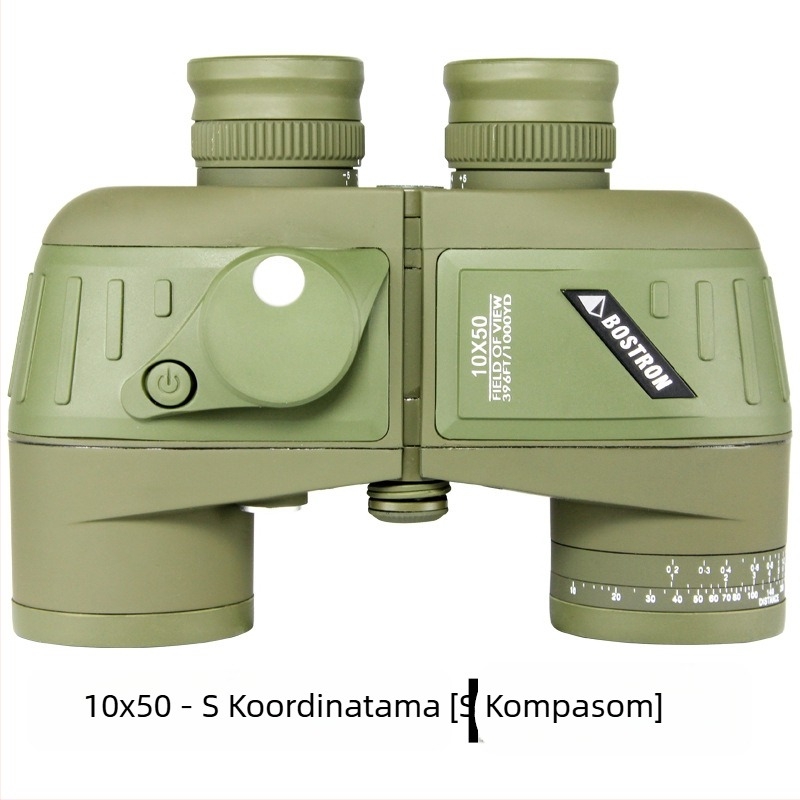 Botrand 10x50 vojni standard dalekozor s noćnim vidom, vodootporan, kompas za mjerenje udaljenosti (modeli ZB750/ZB1050)