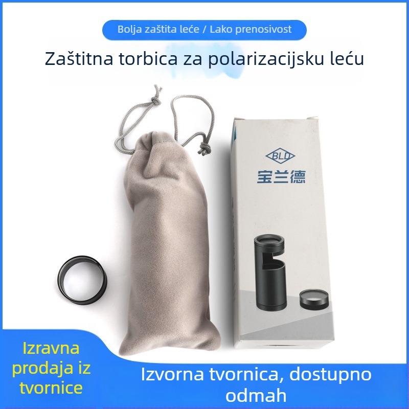 Poliarizirajući lupe za nakit i dragulje, alat za identifikaciju dijamanata, kristalna interferencijska kugla