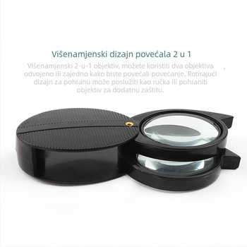 Ručno povećalo Pro'skit Baogong MA-022, HD, prijenosno, 7.5x povećanje, promjer 27 mm