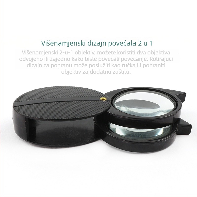 Ručno povećalo Pro'skit Baogong MA-022, HD, prijenosno, 7.5x povećanje, promjer 27 mm