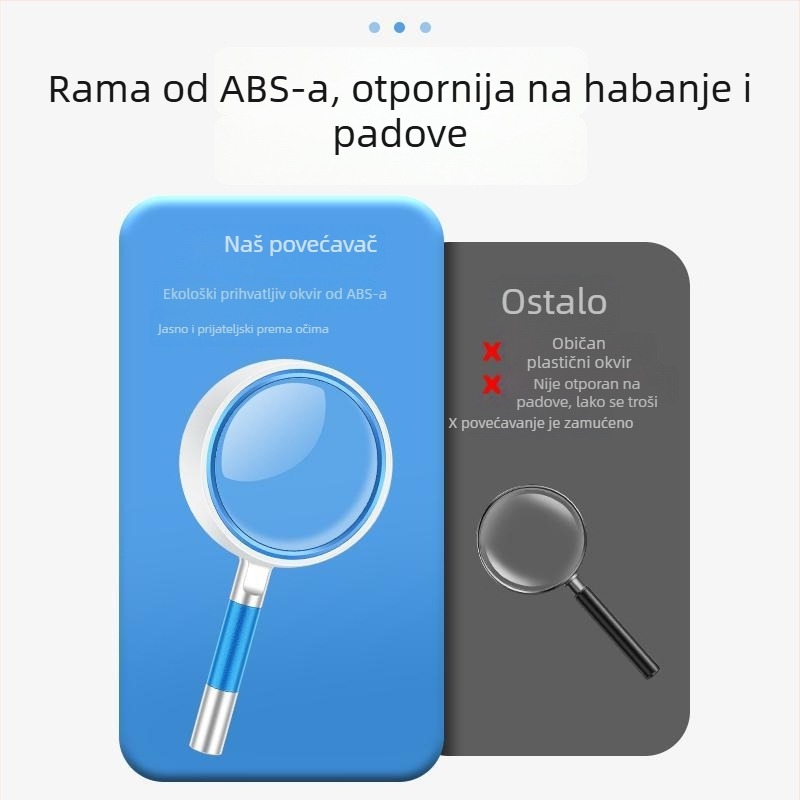 Ručna lupa, 6x povećanje, Deer Fairy Lxz925115, istraživanje insekata i biljaka na otvorenom