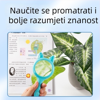 Deli YX532 Studentska lupa – Dječja karikatura znanstvena lupa za promatranje biljaka, HD prijenosna (Model: YX532; Marka: Deli; Uvoz: Ne)