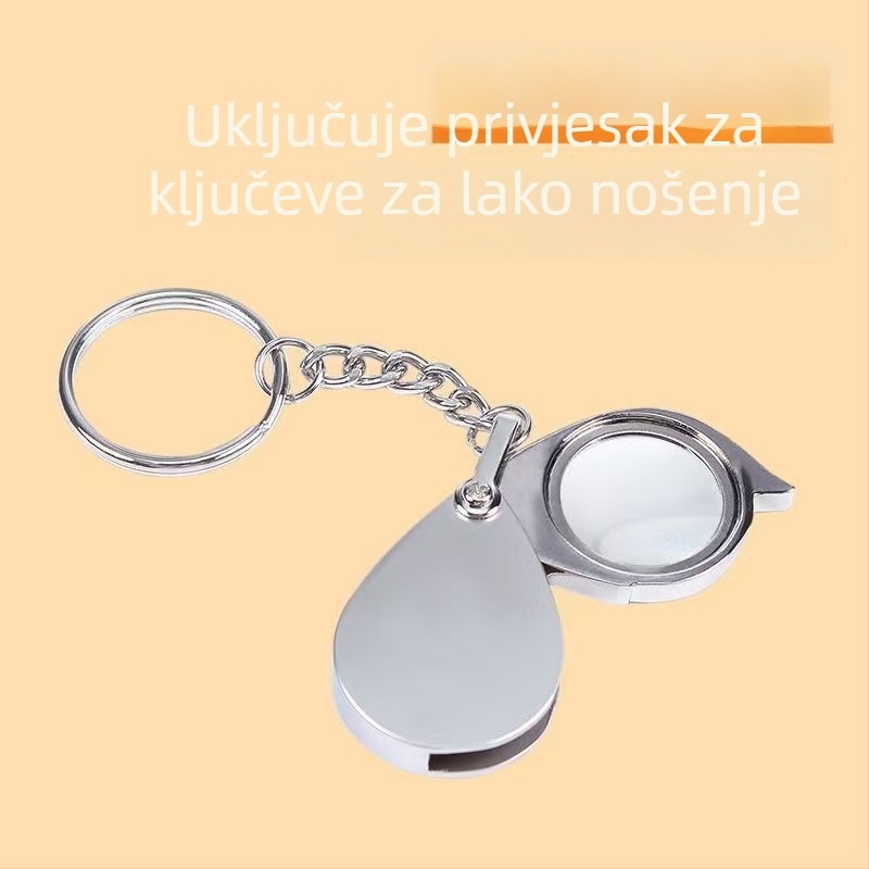 30x povećalo, mini sklopivo, HD, prijenosno za čitanje starijih