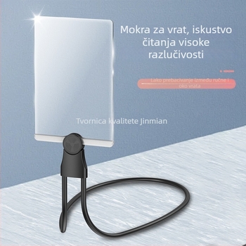Sank 8039-3 Lupa za vrat, kvadratnog oblika, akril, za čitanje cijele stranice