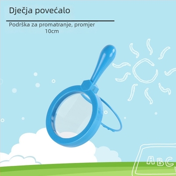 Dječja ručna lupa za promatranje biljaka, visoka razlučivost, prijenosna, sladak dizajn (Brend: wisps; Uvoz: Ne; Vrsta proizvoda: Dječja ručna lupa)