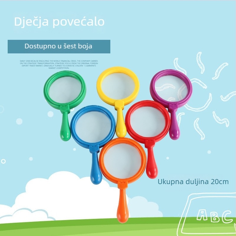 Dječja ručna lupa za promatranje biljaka, visoka razlučivost, prijenosna, sladak dizajn (Brend: wisps; Uvoz: Ne; Vrsta proizvoda: Dječja ručna lupa)