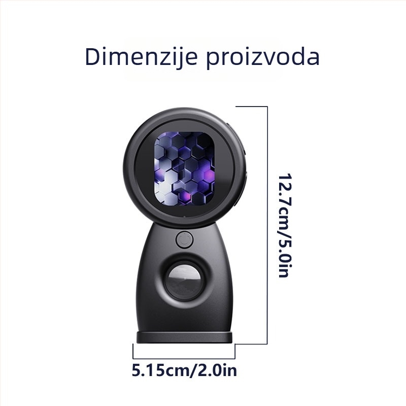 Ručni digitalni mikroskop sa noćnim vidom, optički povećalo, prijenosna dječja znanstvena igra za istraživanje na otvorenom