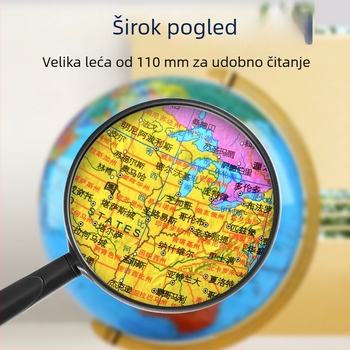 Asferični povećivač sa LED svjetlom za čitanje, 20x povećanje (Porijeklo: Bhutan; Uvoz: Ne; Broj proizvoda: Factory Direct Supply Customization Cross-Border; Marka: Drugo)