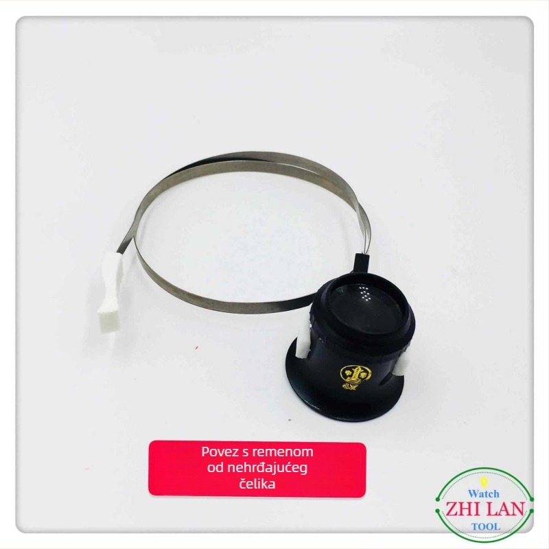 Xiaoji povećalo za popravak satova, model steel belt magnifying glass