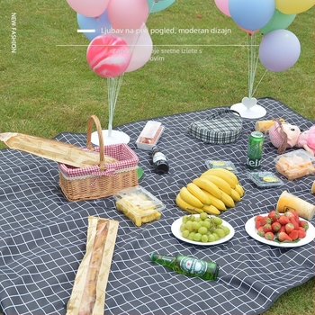 Road traveler sklopiva piknik podloga – Oxford tkanina, vodootporna, prenosiva, za grupu