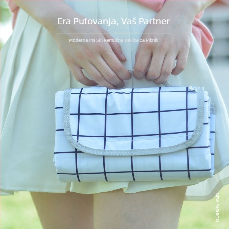 Road traveler sklopiva piknik podloga – Oxford tkanina, vodootporna, prenosiva, za grupu