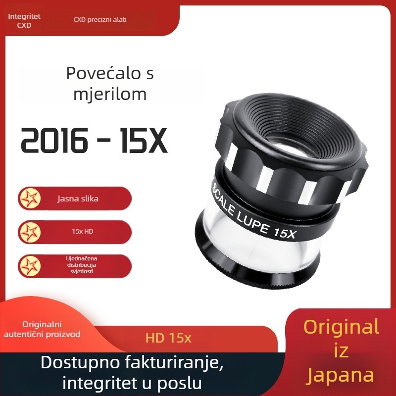 Lupa Peak, uvezeno, 5x, 10x, 22x, 7x