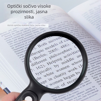 20x LED povećalo za čitanje knjiga i novina za starije osobe
