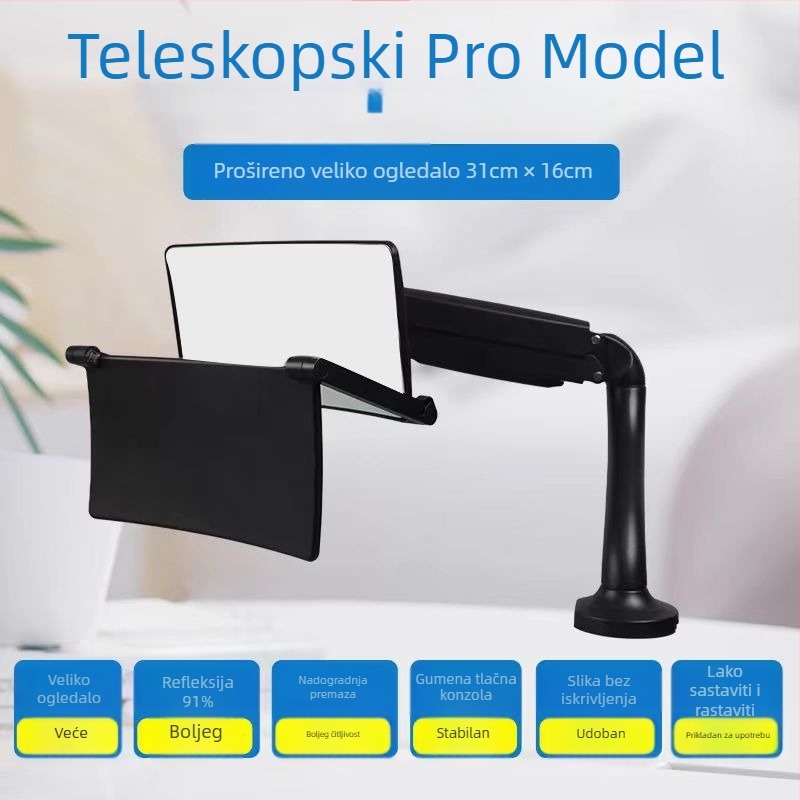 Ogledalo za korekciju držanja tijela s izvučnim konkavnim ogledalom za djecu (Brand: Xinming; Porijeklo: Danyang; Uvezeno: Ne; Privatne marke: Da)