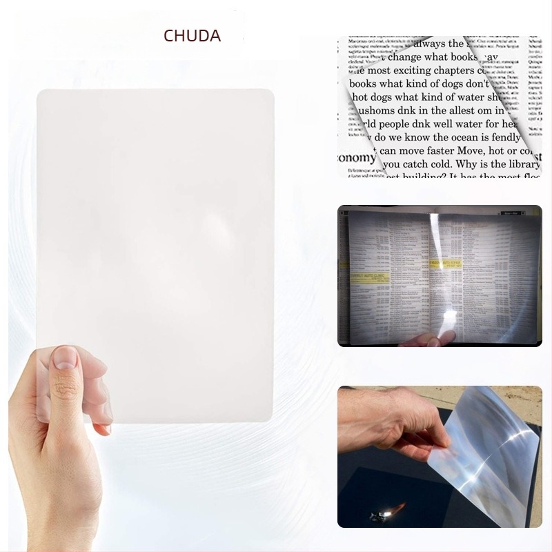 Ultra-tanka lupa za čitanje s karticom za označivanje stranice, 3x povećanje