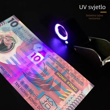 Jinjing HD povećalo za identifikaciju nakita, prijenosno s LED svjetlom, otisak pigeon-eye, visoko uvećanje, kaiš s kodom struka (Porijeklo: Wenzhou; Uvoz: Ne; Marka: Jinjing)