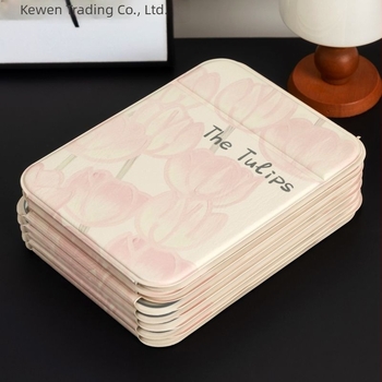 Tulip ogledalo za šminkanje, sklopno stolno, HD, prenosno (Marka Kewen, Okvir PU/PS/PVC, Nije električno, Poklon primjeren)