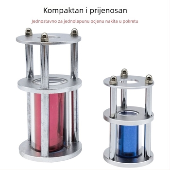 Lupa za nakit za ocjenu i ispitivanje, 10× povećanje dijamanata, dvostruko ogledalo, metalno-plastična konstrukcija (Porijeklo: Fuzhou, Fujian; Područje porijekla: Hong Kong, Kina; Marka: Brilliant; Uvoz: Ne)