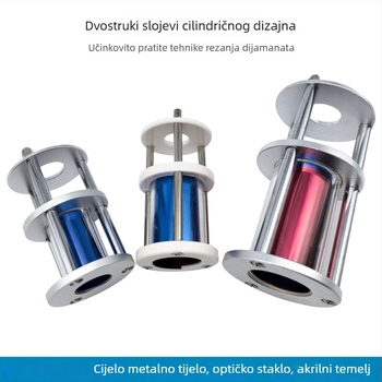 Lupa za nakit za ocjenu i ispitivanje, 10× povećanje dijamanata, dvostruko ogledalo, metalno-plastična konstrukcija (Porijeklo: Fuzhou, Fujian; Područje porijekla: Hong Kong, Kina; Marka: Brilliant; Uvoz: Ne)