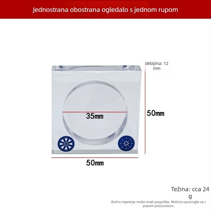 Lupa za nakit za ocjenu i ispitivanje, 10× povećanje dijamanata, dvostruko ogledalo, metalno-plastična konstrukcija (Porijeklo: Fuzhou, Fujian; Područje porijekla: Hong Kong, Kina; Marka: Brilliant; Uvoz: Ne)