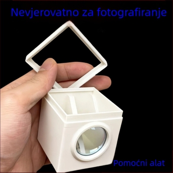 Vidik za struk s kućištem od 3D ispisa i Fresnelovom lećom
