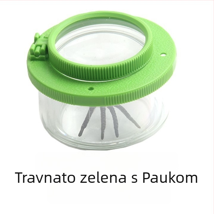 Obest MG20181 Kutija za promatranje kukaca i biljaka sa ugrađenim povećalom, prenosiva igračka za vanjsku upotrebu