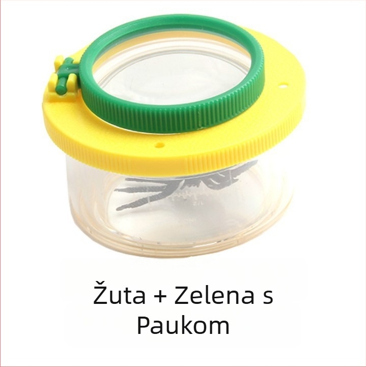 Obest MG20181 Kutija za promatranje kukaca i biljaka sa ugrađenim povećalom, prenosiva igračka za vanjsku upotrebu