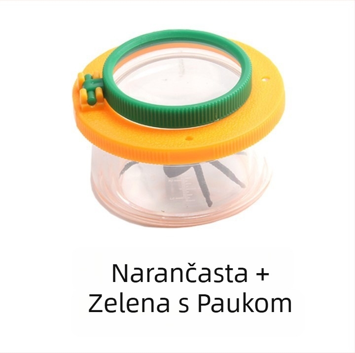 Obest MG20181 Kutija za promatranje kukaca i biljaka sa ugrađenim povećalom, prenosiva igračka za vanjsku upotrebu