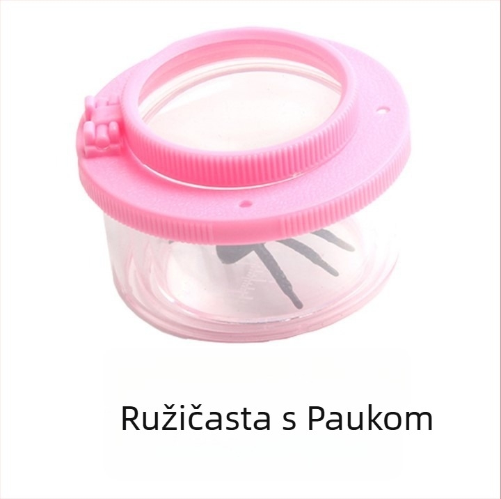 Obest MG20181 Kutija za promatranje kukaca i biljaka sa ugrađenim povećalom, prenosiva igračka za vanjsku upotrebu