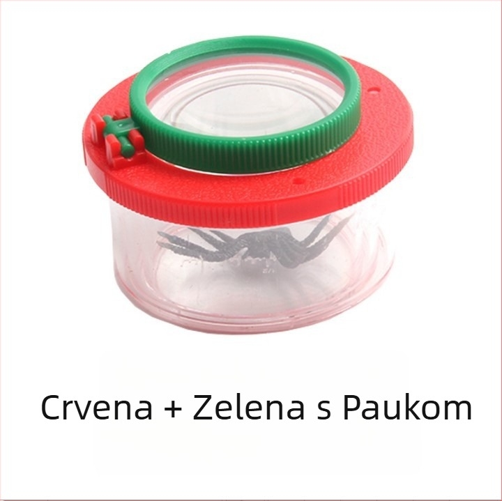 Obest MG20181 Kutija za promatranje kukaca i biljaka sa ugrađenim povećalom, prenosiva igračka za vanjsku upotrebu