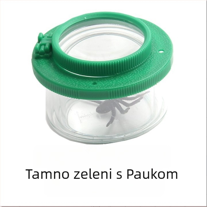 Obest MG20181 Kutija za promatranje kukaca i biljaka sa ugrađenim povećalom, prenosiva igračka za vanjsku upotrebu