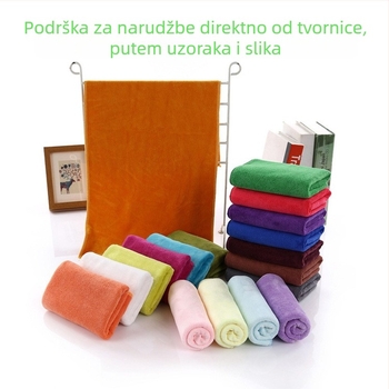 Yiheng Mikrovlaknasti ručnik za pranje automobila, brzo sušenje, 150D ravno tkanje, 100-120 g, upijajuća