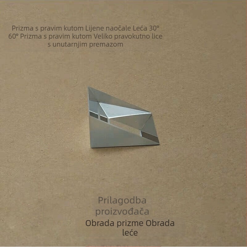 369 Lazy Glasses Pravokutna prizma 30° 60° 90° Različite veličine na skladištu