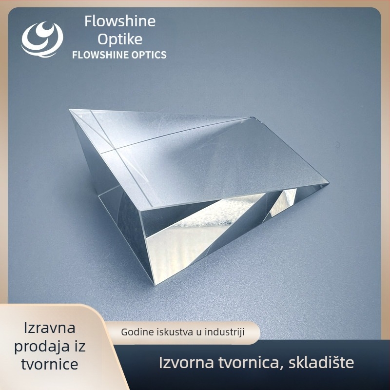 FLOWSHINE Precizna trokutna optička prizma s premazom