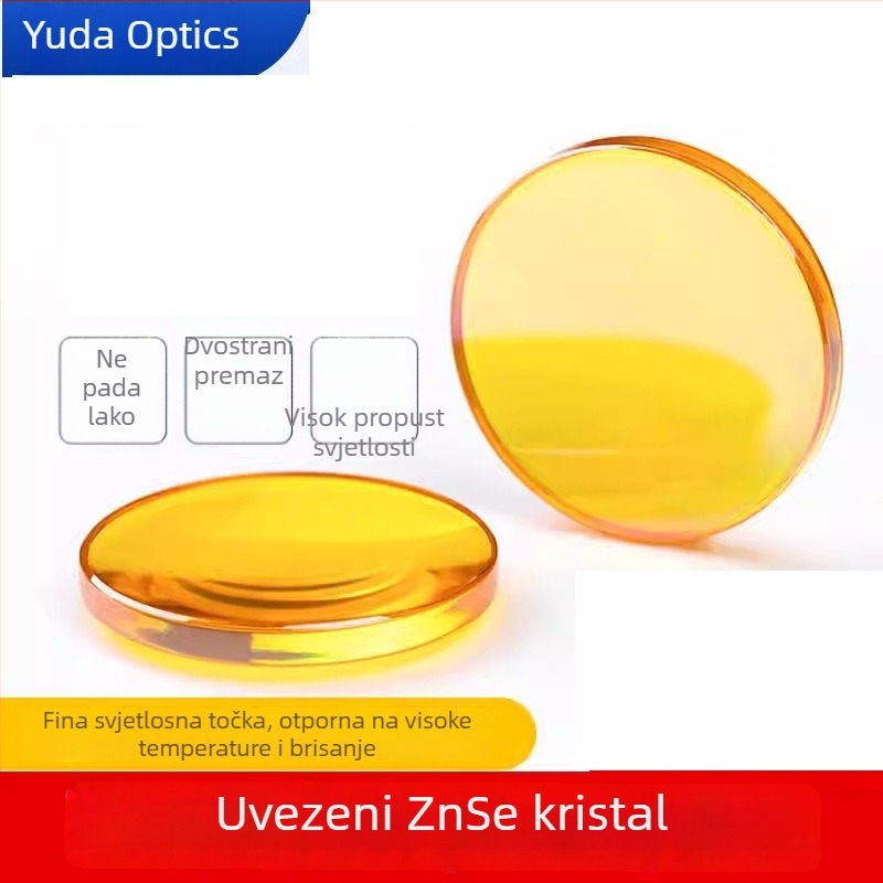 CO2 laserska fokusna leća ZnSe Φ18/19/20 za graviranje i rezanje