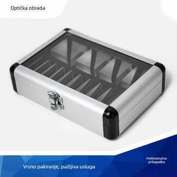 Optički skup pravokutnih prizmi, 18 komada, trapezna prizma za korekciju štrabizma, K9 staklo, OEM obrada i prilagodba, Dimenzije 20,5 × 14,5 mm