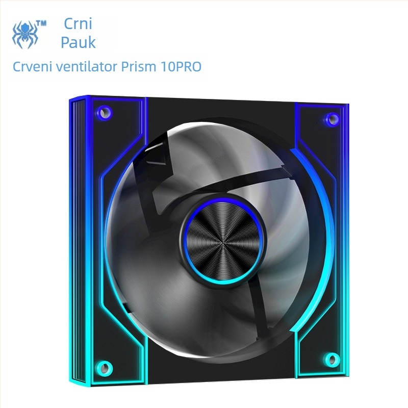 Prism 10Pro kućni ventilator – ARGB sinhronizacija, PWM kontrola temperature, hidraulički ležaj, 800–1800 RPM, buka 22 dB