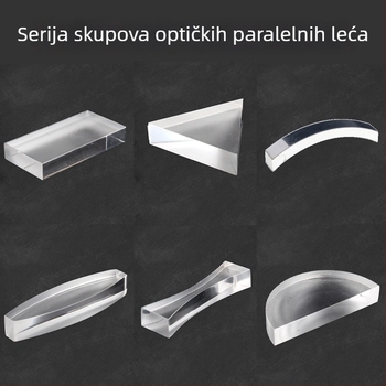 Optički eksperimentalni komplet za geometrijsku optiku: paralelna leća, konveksna i konkavna leća, lom i refleksija svjetla; Podrijetlo: Zhejiang Jinhau; Uvoz: Ne; Namjena: Eksperimentalno poučavanje; Bez ovlaštenih privatnih marki
