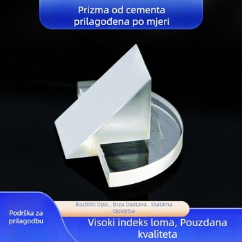 Posebno oblikovana gumena prizma — visoko precizan optički instrument, visoka propusnost, polarizirano svjetlo