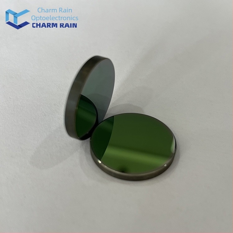 Monokristalni germanijev prozor za infracrvenu optiku s dvostrukim premazom; model 1.1.G; pogodan za optičke senzore, termično snimanje, infracrveno snimanje i infracrveno noćno viđenje