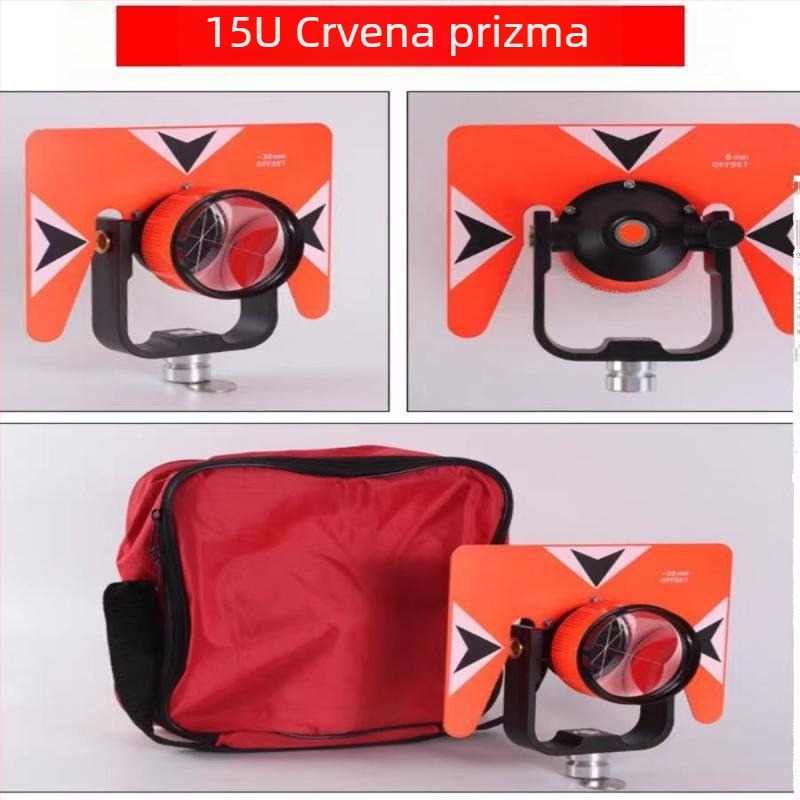 Glava prizme za totalnu stanicu — jedinstvena prizma, velika prizma, mala prizma, univerzalni tip