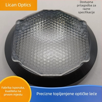 LED niz leća za uniformno osvjetljenje, leće od visokog borosilikatnog stakla K51, zaštita na zahtjev, marka Lichang