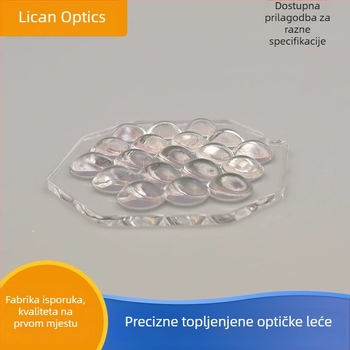 LED niz leća za uniformno osvjetljenje, leće od visokog borosilikatnog stakla K51, zaštita na zahtjev, marka Lichang