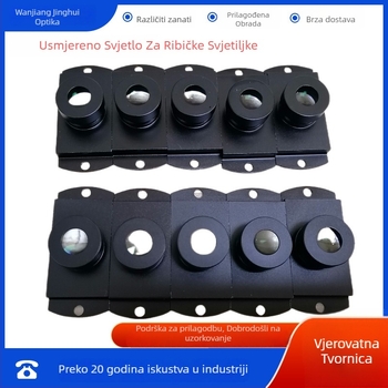 Kondenzacijska leća za ribarsku lampu – optičko staklo, model 12.2, specifikacija 12.2+8.5, izvor svjetla 40-80W, Jinghui Optical
