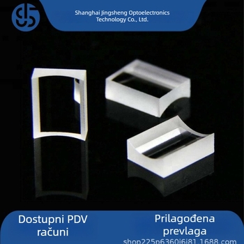 Plano-Concave Cylindrical Lens, precizan optički element, K9 materijal, prilagođena obrada za optičke instrumente
